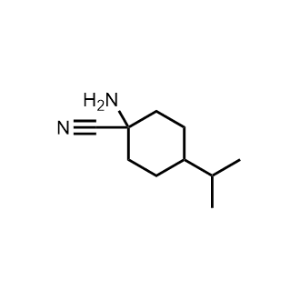 1-Amino-4-isopropylcyclohexane-1-carbonitrile|CS-0487416