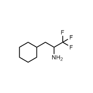 3-Cyclohexyl-1,1,1-trifluoropropan-2-amine|CS-0487427