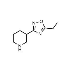5-Ethyl-3-(piperidin-3-yl)-1,2,4-oxadiazole|CS-0487828