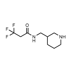 3,3,3-Trifluoro-N-(piperidin-3-ylmethyl)propanamide|CS-0488090