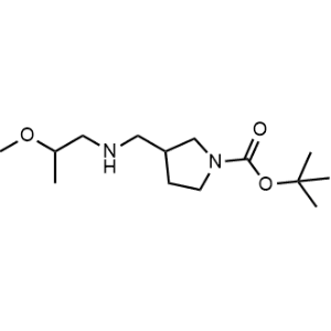 Tert-butyl 3-(((2-methoxypropyl)amino)methyl)pyrrolidine-1-carboxylate|CS-0488466