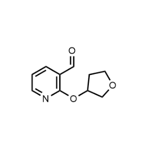 2-((Tetrahydrofuran-3-yl)oxy)nicotinaldehyde|CS-0488562