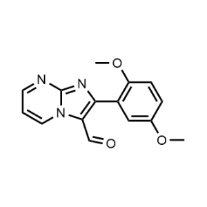 2-(2,5-Dimethoxyphenyl)imidazo[1,2-a]pyrimidine-3-carbaldehyde|CS-0488658