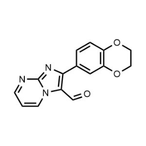 2-(2,3-Dihydrobenzo[b][1,4]dioxin-6-yl)imidazo[1,2-a]pyrimidine-3-carbaldehyde|CS-0488663