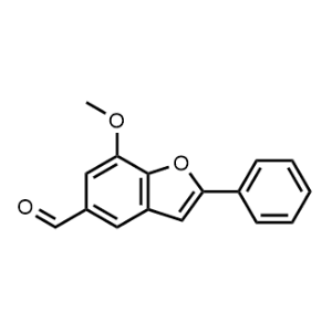 7-Methoxy-2-phenylbenzofuran-5-carbaldehyde|CS-0488682