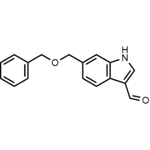 6-((Benzyloxy)methyl)-1H-indole-3-carbaldehyde|CS-0488686