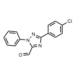 3-(4-Chlorophenyl)-1-phenyl-1H-1,2,4-triazole-5-carbaldehyde|CS-0488789