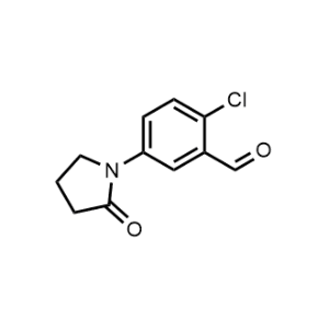 2-Chloro-5-(2-oxopyrrolidin-1-yl)benzaldehyde|CS-0488800