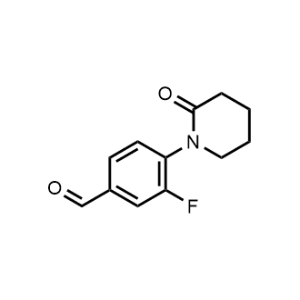 3-Fluoro-4-(2-oxopiperidin-1-yl)benzaldehyde|CS-0488815