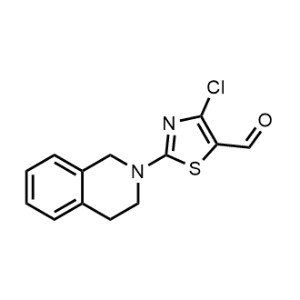 4-Chloro-2-(3,4-dihydroisoquinolin-2(1H)-yl)thiazole-5-carbaldehyde|CS-0488909