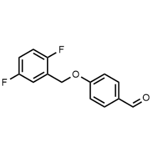 4-((2,5-Difluorobenzyl)oxy)benzaldehyde|CS-0488948