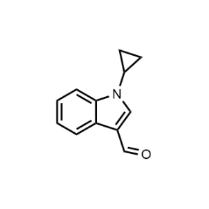 1-Cyclopropyl-1H-indole-3-carbaldehyde|CS-0489038