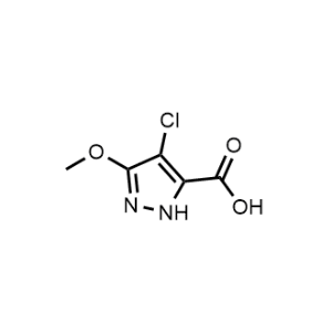 4-Chloro-3-methoxy-1H-pyrazole-5-carboxylic acid|CS-0489093