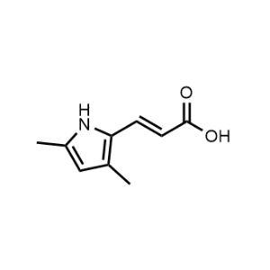(E)-3-(3,5-dimethyl-1H-pyrrol-2-yl)acrylic acid|CS-0489249