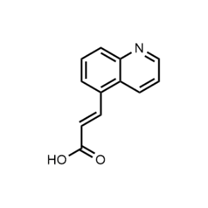 (E)-3-(quinolin-5-yl)acrylic acid|CS-0489261