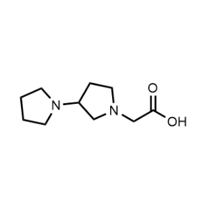 2-([1,3'-Bipyrrolidin]-1'-yl)acetic acid|CS-0489385