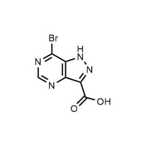 7-Bromo-1H-pyrazolo[4,3-d]pyrimidine-3-carboxylic acid|CS-0489476