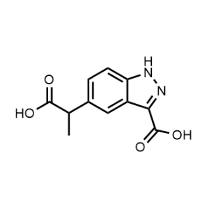 5-(1-Carboxyethyl)-1H-indazole-3-carboxylic acid|CS-0489500