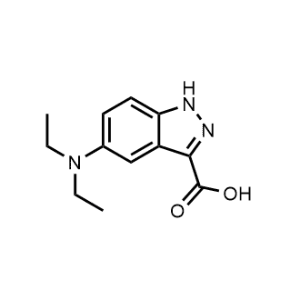 5-(Diethylamino)-1H-indazole-3-carboxylic acid|CS-0489505