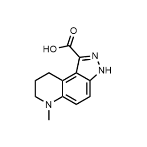 6-Methyl-6,7,8,9-tetrahydro-3H-pyrazolo[4,3-f]quinoline-1-carboxylic acid|CS-0489507