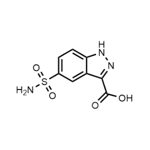5-Sulfamoyl-1H-indazole-3-carboxylic acid|CS-0489508