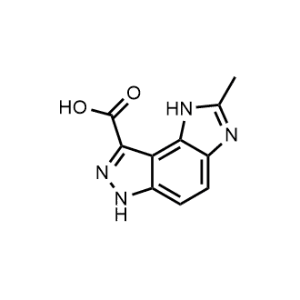 2-Methyl-1,6-dihydroimidazo[4,5-e]indazole-8-carboxylic acid|CS-0489511
