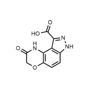 2-Oxo-1,2,3,7-tetrahydro-[1,4]oxazino[3,2-e]indazole-9-carboxylic acid|CS-0489513
