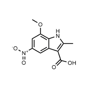 7-Methoxy-2-methyl-5-nitro-1H-indole-3-carboxylic acid|CS-0489525