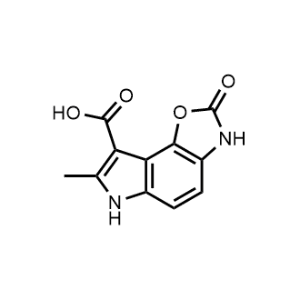 7-Methyl-2-oxo-3,6-dihydro-2H-oxazolo[5,4-e]indole-8-carboxylic acid|CS-0489527