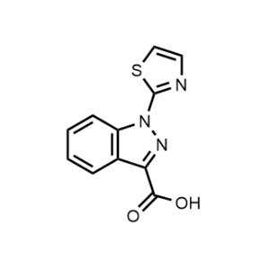 1-(Thiazol-2-yl)-1H-indazole-3-carboxylic acid|CS-0489549