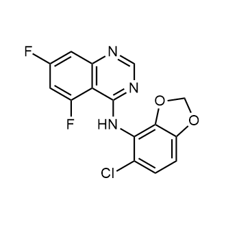 N-(5-chlorobenzo[d][1,3]dioxol-4-yl)-5,7-difluoroquinazolin-4-amine|CS-0489558