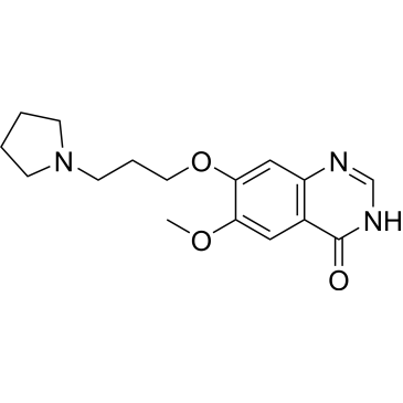 6-Methoxy-7-(3-(pyrrolidin-1-yl)propoxy)quinazolin-4(3H)-one|CS-0489567