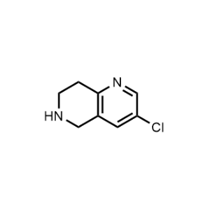 3-Chloro-5,6,7,8-tetrahydro-1,6-naphthyridine|CS-0489599