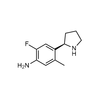 (R)-2-fluoro-5-methyl-4-(pyrrolidin-2-yl)aniline|CS-0489741