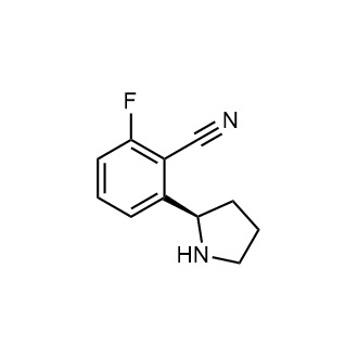 (R)-2-fluoro-6-(pyrrolidin-2-yl)benzonitrile|CS-0489769