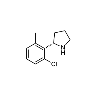 (S)-2-(2-chloro-6-methylphenyl)pyrrolidine|CS-0489804