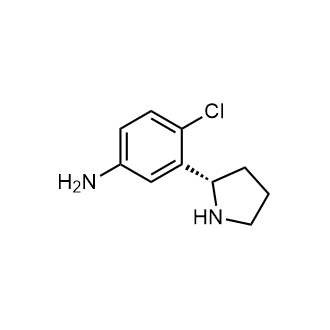 (S)-4-chloro-3-(pyrrolidin-2-yl)aniline|CS-0489806