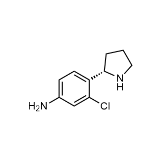 (S)-3-chloro-4-(pyrrolidin-2-yl)aniline|CS-0489807