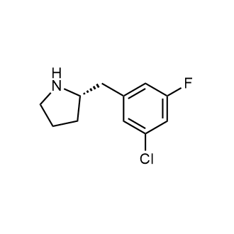 (S)-2-(3-chloro-5-fluorobenzyl)pyrrolidine|CS-0489834