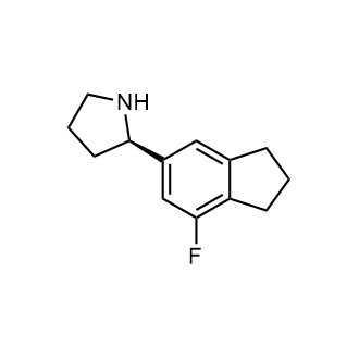 (R)-2-(7-fluoro-2,3-dihydro-1H-inden-5-yl)pyrrolidine|CS-0489865