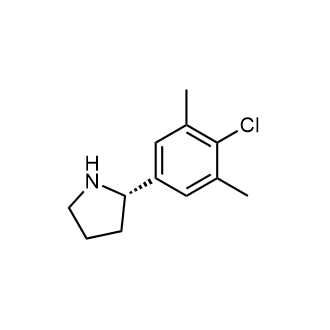 (S)-2-(4-chloro-3,5-dimethylphenyl)pyrrolidine|CS-0489896