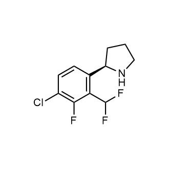 (R)-2-(4-chloro-2-(difluoromethyl)-3-fluorophenyl)pyrrolidine|CS-0489932