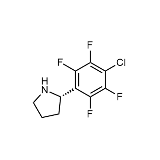 (S)-2-(4-chloro-2,3,5,6-tetrafluorophenyl)pyrrolidine|CS-0489960