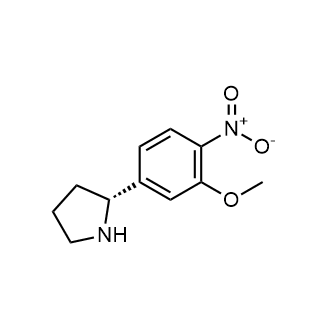 (R)-2-(3-methoxy-4-nitrophenyl)pyrrolidine|CS-0489967
