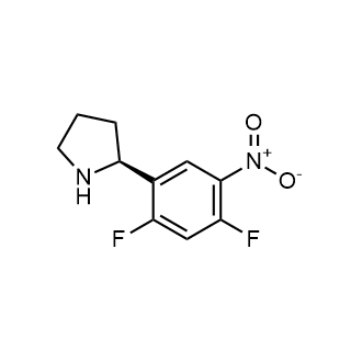 (S)-2-(2,4-difluoro-5-nitrophenyl)pyrrolidine|CS-0489981