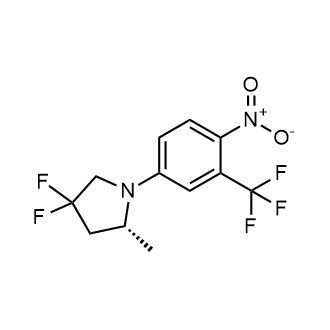 (R)-4,4-difluoro-2-methyl-1-(4-nitro-3-(trifluoromethyl)phenyl)pyrrolidine|CS-0489989