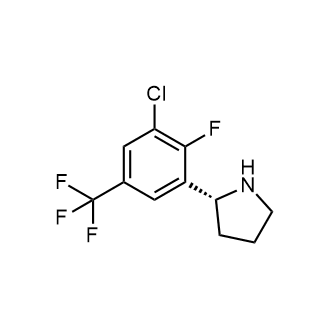 (R)-2-(3-chloro-2-fluoro-5-(trifluoromethyl)phenyl)pyrrolidine|CS-0490033