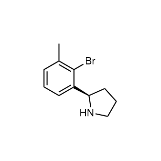 (R)-2-(2-bromo-3-methylphenyl)pyrrolidine|CS-0490085