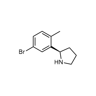(R)-2-(5-bromo-2-methylphenyl)pyrrolidine|CS-0490090