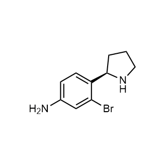 (R)-3-bromo-4-(pyrrolidin-2-yl)aniline|CS-0490091